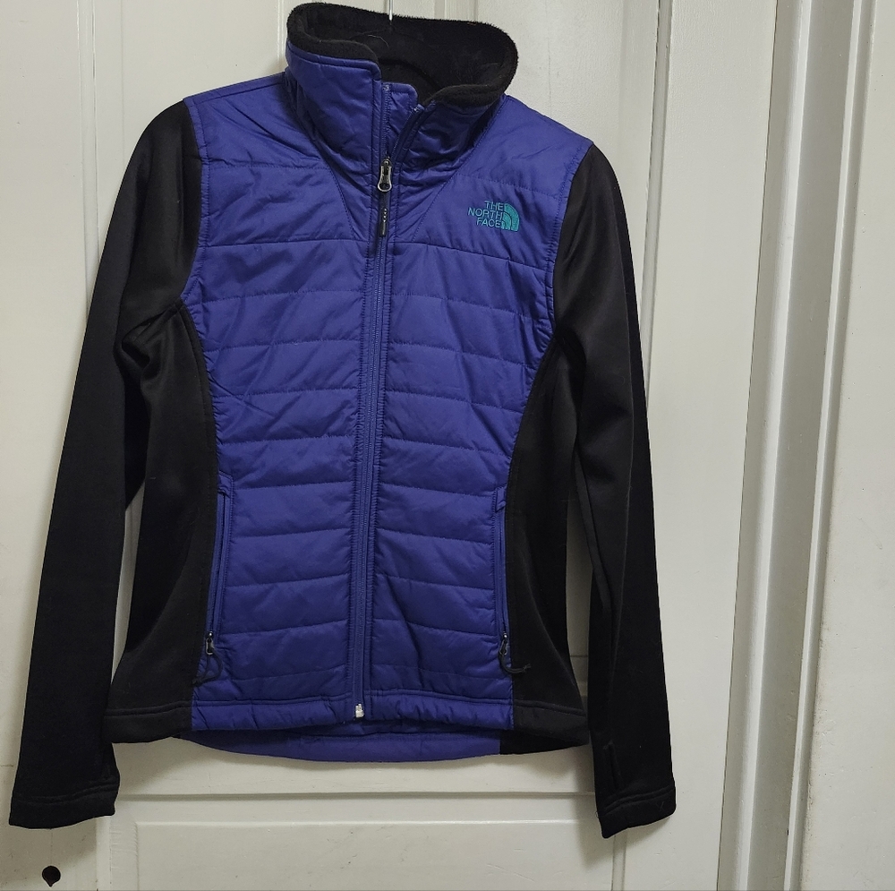 The North Face Women's Blue and Black  Jacket